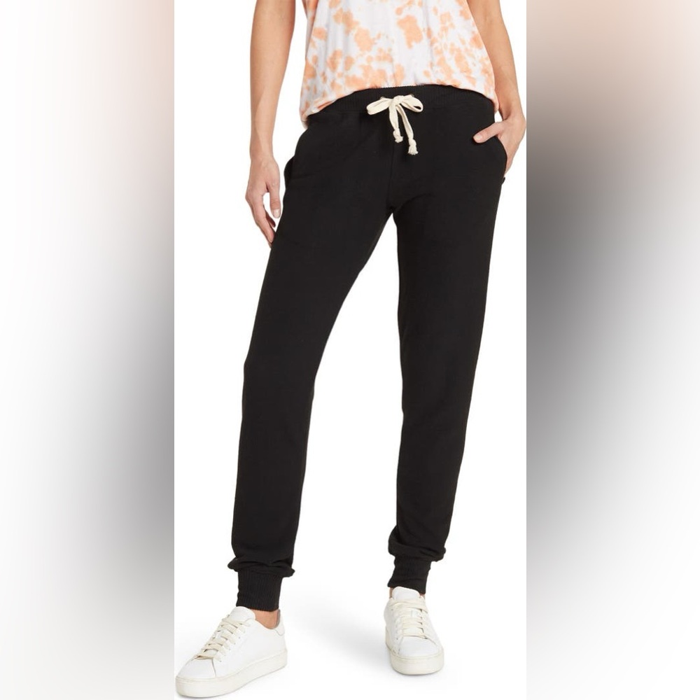 Theo & Spence Yummy Pocket Brushed Knit Joggers
